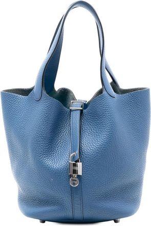 Herm&egrave;s Pre-owned Hermes Clemence Picotin Lock 22 Ladies VEAB0KTOWPDCMT9J
