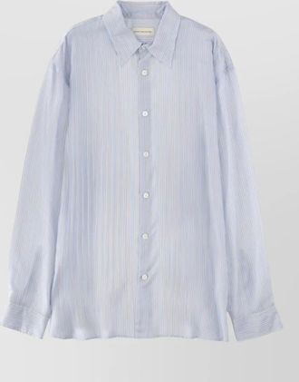 Dries Van Noten long sleeve striped shirt croom design