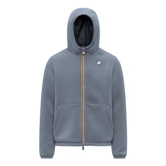 K-Way Jack Spacer Nylon Double - - Sweatshirts & Hoodies - Uomo - Blu - S
