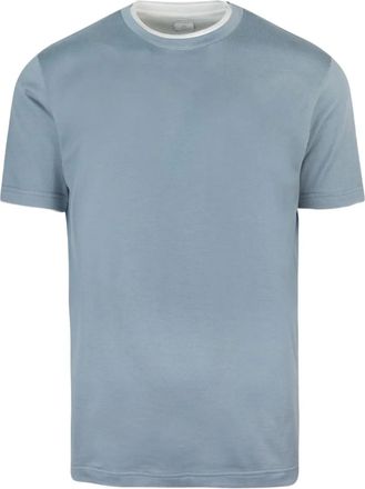 Eleventy T-shirt in cotone - Blu