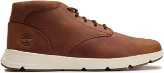 Timberland Mens Parker Street Boots - Tan Leather - Size UK 10