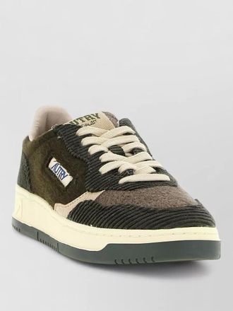 Autry velvet low-top sneakers