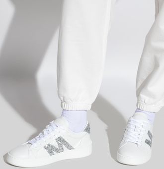 Moncler Monaco Sneakers, Womens, White