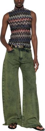 Missoni Top - female - Missoni - Turtlenecks - Multicolor - S - Knitwear