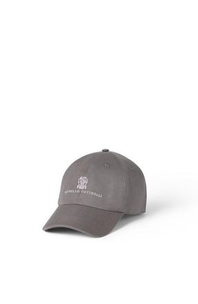 Brunello Cucinelli Baseball cap with logo in Brown at Nordstrom, Size X-Large