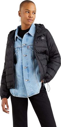 Levi's Dames/Dames Edie Packable Gewatteerde Jas (Zwart)