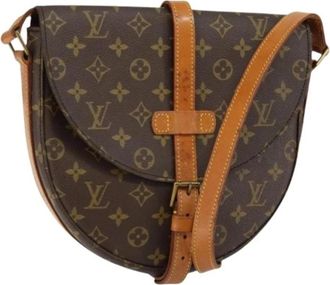 Louis Vuitton Pre-owned Cross Body Bags, female, Brown, Size: ONE SIZE Pre-owned Canvas Cross Body Bag