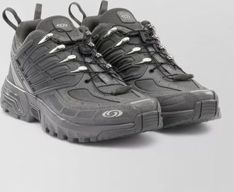 Salomon leather low-top sneakers