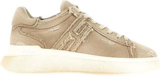 Hogan H580 Sneakers - Heren - Sneakers - Beige - 45 EU - Katoen - Schoenen