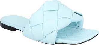 Bottega Veneta Womens Lambskin Lido Sandal (Authentic Pre-Loved)