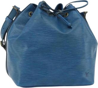 Louis Vuitton Pre-owned Bucket Bags, female, Blue, Size: ONE SIZE Pre-owned Bucket Bag