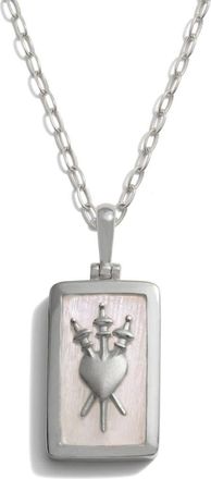 Awe Inspired Three of Swords Moonstone Pendant Necklace in 925 Sterling Silver at Nordstrom