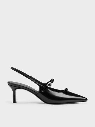 Charles & Keith Sonali Bow Slingback Pumps