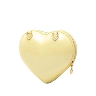 Louis Vuitton Pre-owned Mini Crossbody Bag - Dames - Pre-owned - Geel - Maat: ONE Size Leer