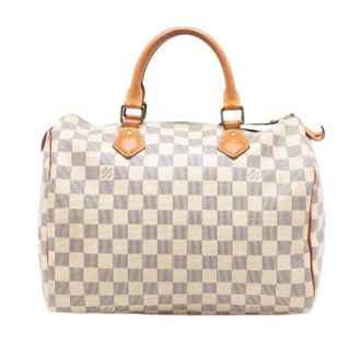 Louis Vuitton Pre-owned Handbags, female, White, Size: ONE SIZE Pre-owned Speedy 30