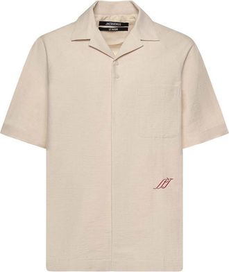 Jacquemus La Chemise Romarin Cotton Blend Shirt