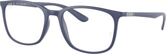 Ray-Ban Optics Liteforce Optisch Montuur - unisex - Accessoires - Blauw - Maat: 54 MM