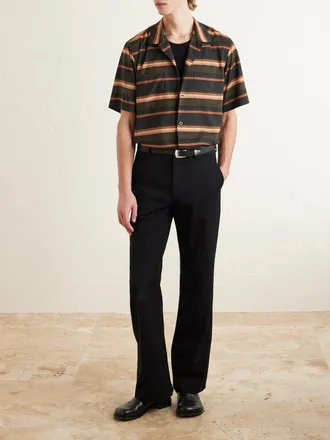 sacai Striped Satin Shirt