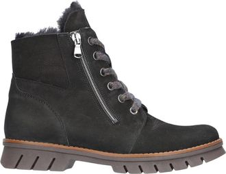 Waldl&auml;ufer Botas de tobillo H-Xara con cordones y cremallera - Shoes - Mujer - Negro - 40 1/2 EU