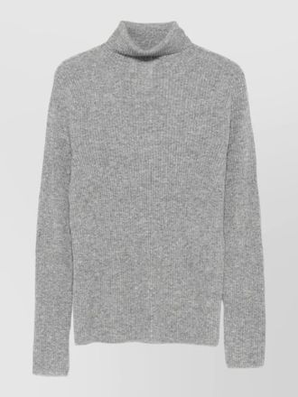 Fabiana Filippi turtleneck top long sleeves ribbed slim fit