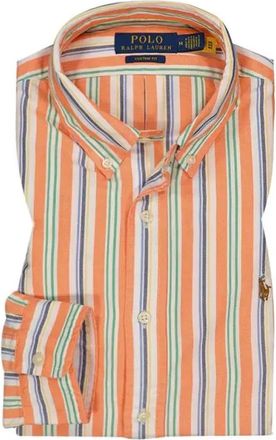 Ralph Lauren Cotton Chemise - Heren - Casual Overhemden - Veelkleurig - 2XL - Katoen - Overhemden