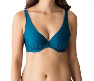 Prima Donna Cocktail Padded Tri Bikini Top In Booboo Blue