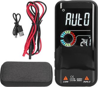 OEM Mult&iacute;metro Digital Recargable De Alta Precisi&oacute;n Con Rango Autom&aacute;tico Y Medidor De Voltaje Ca/cc Con Pantalla Lcd A Color
