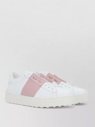 Valentino Garavani signature band low top leather sneakers