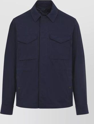 Moncler roquille shirt jacket adjustable waistband