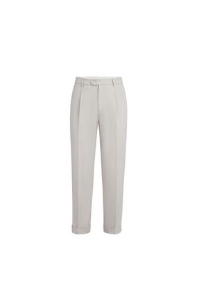 Brunello Cucinelli Gabardine garment dyed trousers in Panama at Nordstrom, Size 50 It