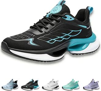 Generic Hands Free and Supportive Walking Shoes, Womens Hands Free and Supportive Walking Shoes, Wide Toe, for Women & Men (Black,11.5)