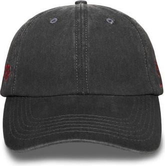 Pleasures Scrawl Adjustable Cotton Twill Baseball Cap in Black at Nordstrom