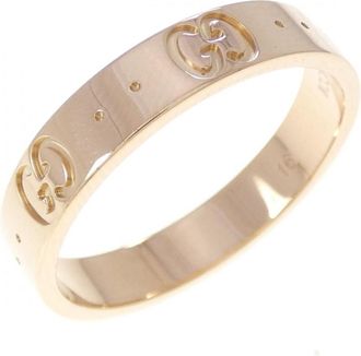 Gucci Pink Gold (18K) Band Ring (Pre-Owned)
