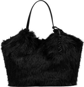 DKNY Dkny - Paula Tote - Dames - Tassen - Zwart - Maat: ONE Size Leer