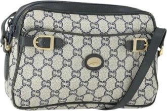Gucci Pre-owned Cross Body Bags, female, Blue, Size: ONE SIZE Pre-owned Plastic Cross Body Bag
