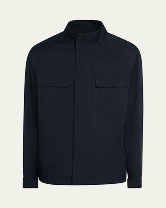 Ermenegildo Zegna ダークネイビー ニットジャケット Ermenegildo Zegna ダークネイビー ニットジャケット