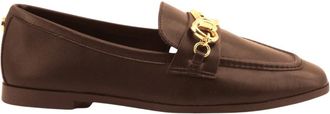 Steve Madden Chatty Moccasin - Dames - Loafers - Bruin - 39 EU - Leer - Schoenen