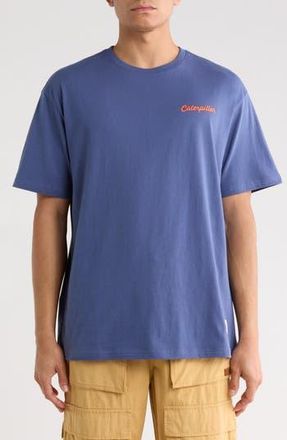 CAT Relaxed Fit Lets Roll Danny Graphic T-Shirt in Blue Indigo at Nordstrom Rack, Size Xx-Large