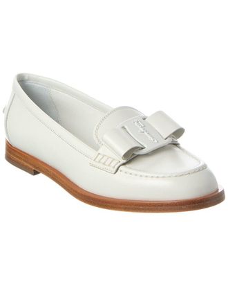 Ferragamo Vivaldo Leather Loafer