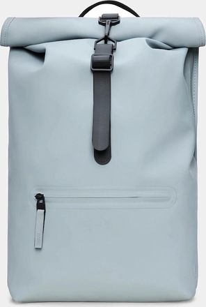 Rains Unisex Rolltop Rucksack - Pool 147 - Blue - Size: ONE size