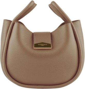 Pourchet Liane - PM - Dames - Handtassen - Beige - ONE Size - Leer - Tassen
