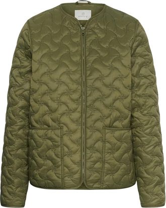 Kaffe Licht jack - Dames - Jassen - Groen - Maat: 2XL