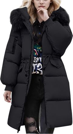 Generic Winter-Coats-Quilted-Jackets-for-Women-Uk-Padded-Coats-for-Women-Uk-Womens-Jacket-Womens-Wool-Coats-Womens-Wool-Coats-Womenscoats-Mid-Length-Coat-Wome