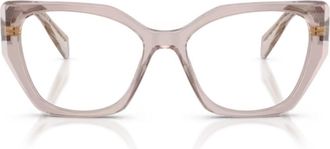 Prada Pink PR 18WV Acetate Square Sunglasses