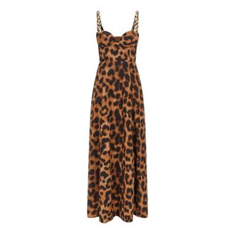 L'agence Dames, Jurken, Bruin, Maat: XS Katoen