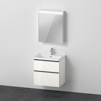 Duravit Duravit - Juego De Muebles D-neo, Lavabo Con Mueble De Pared Y Armario Con