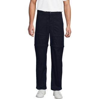 Lands End Zip Off Pant in Radiant Navy at Nordstrom, Size Xx-Large 30