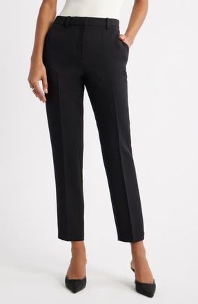 Open Edit The Icon Cigarette Pants in Black at Nordstrom Rack, Size 8