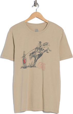Goodie Two Sleeves Colt 45 Horseshoe Graphic T-Shirt in Brown at Nordstrom Rack, Size Xx-Large