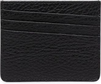Maison Margiela Card Holder Slim 6CC - unisex - Portefeuilles - Zwart - ONE Size - Leer - Accessoires